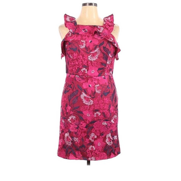 H by Halston Dresses & Skirts - H by Halston Bright Raspberry Dress NWT 4
